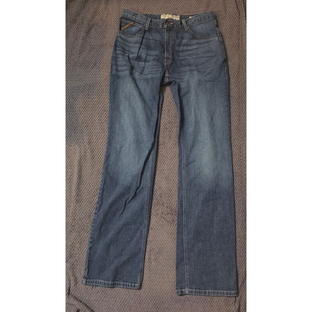 Ariat M4 Legacy Relaxed Boot Cut Jeans Mens 36x38 Medium Wash Denim Pants